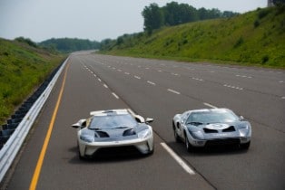 Preproduction 2022 Ford GT Heritage Edition